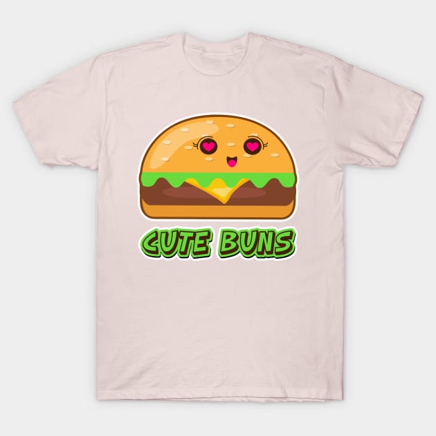 Cute Buns T-Shirt by Toni Tees